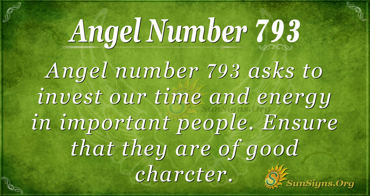 793 angel number 1 793 angel number
