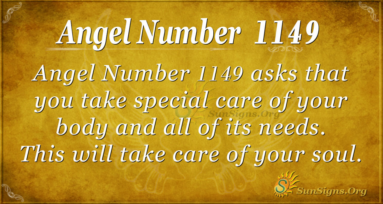 angel number 1149 1 angel number 1149