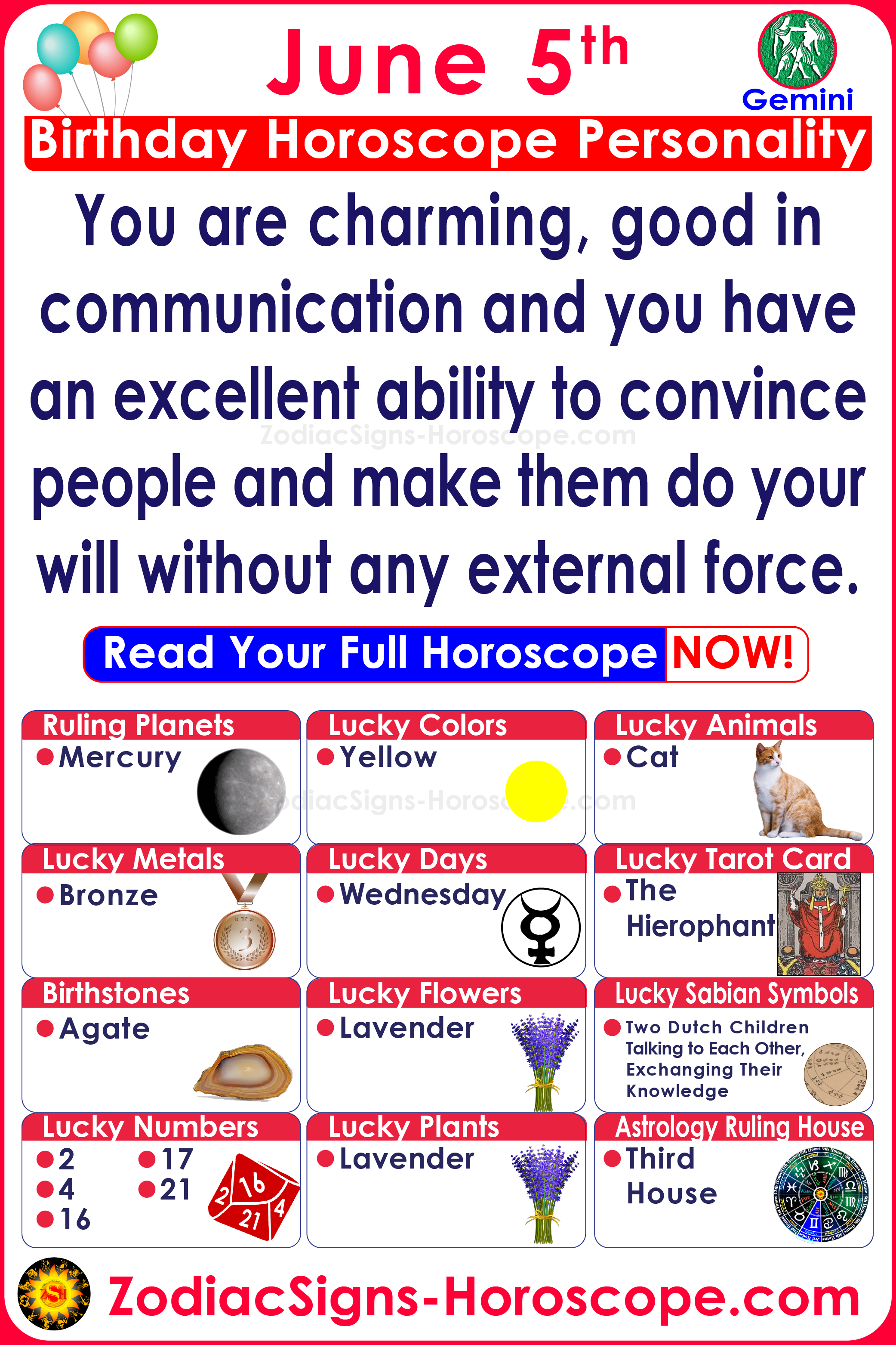June 5 Birthday Horoscope, Discover What the Stars Say About Your Personality and Future