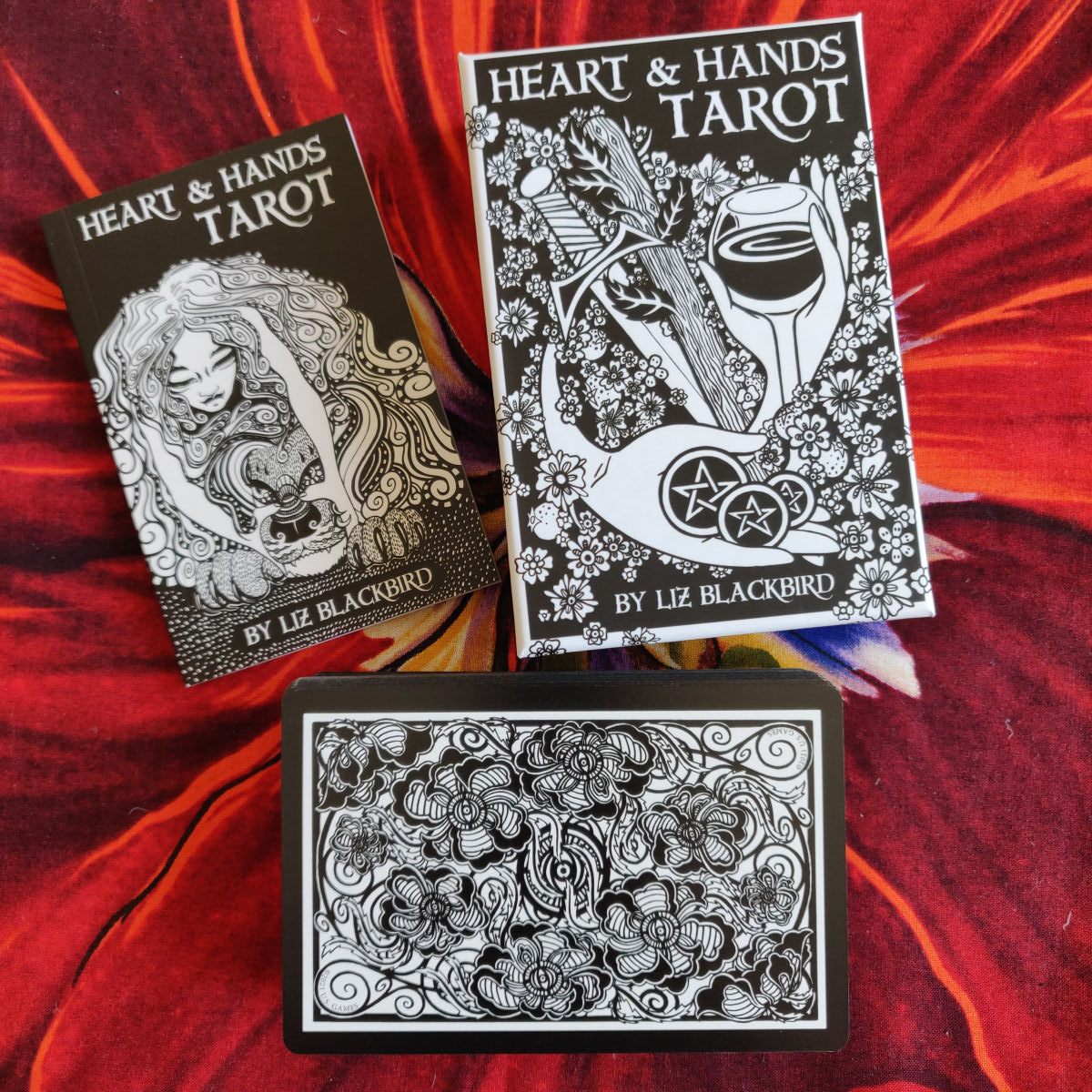 Heart and hands tarot spread, find your way now.