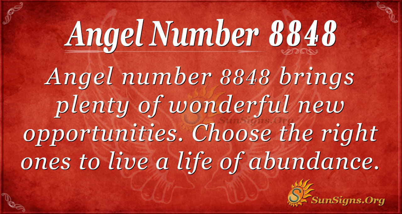 8848 angel number 1 8848 angel number