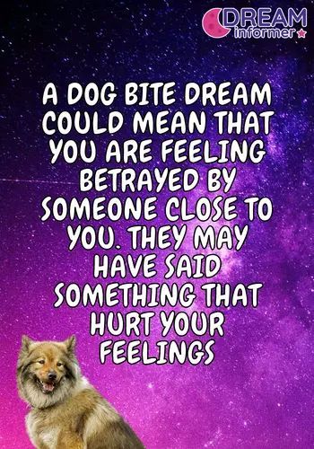 Dream Meaning Bitten by a Dog: Find Out What Your Subconscious Is Saying! 2 Dream Meaning Bitten by a Dog: Find Out What Your Subconscious Is Saying!