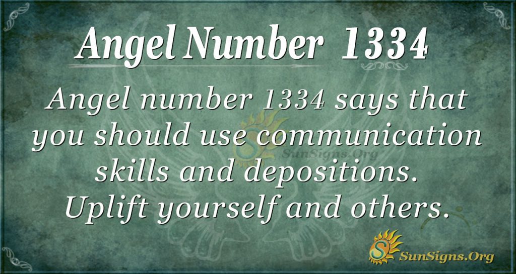 1334 angel number meaning 1 1334 angel number meaning