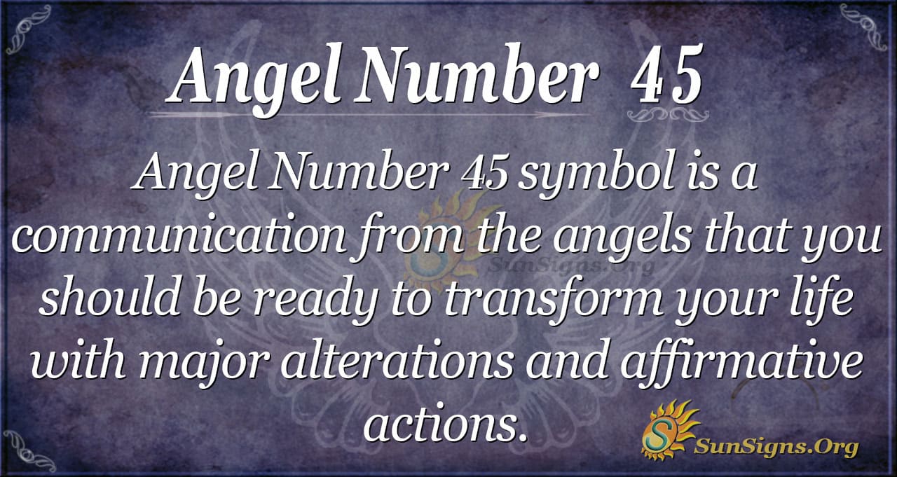 life path number 45 2 life path number 45