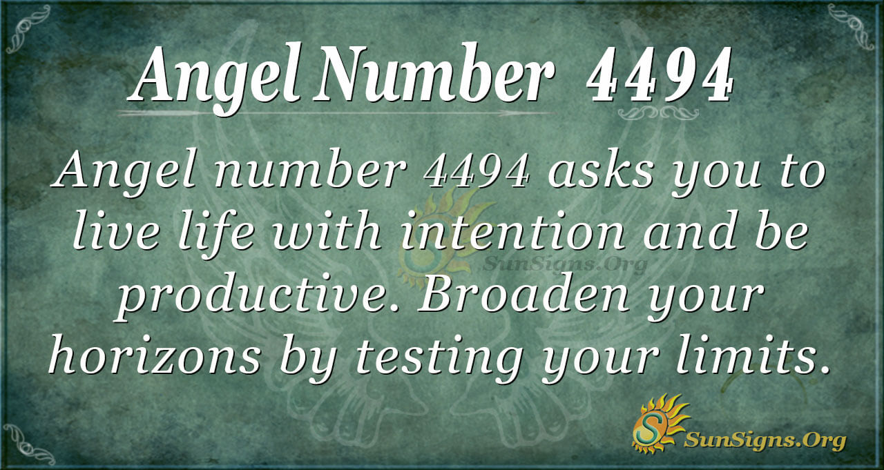 4494 angel number 1 4494 angel number
