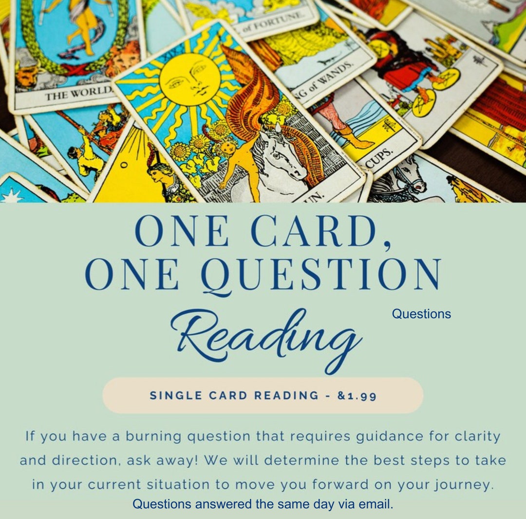 One Question Tarot Reading: Get a Quick Answer to Your Burning Question Now! 1 One Question Tarot Reading: Get a Quick Answer to Your Burning Question Now!